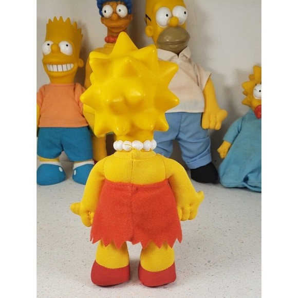 VTG. 1990 THE SIMPSON FAMILY DOLLS COMPLETE ~ MATT GROENING & 20th CENTURY FOX - Picture 8 of 16